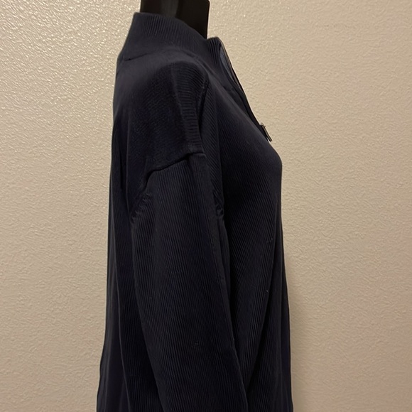 Oscar D La Renta knit sweater, men’s Sz XL, blue - Picture 3 of 6